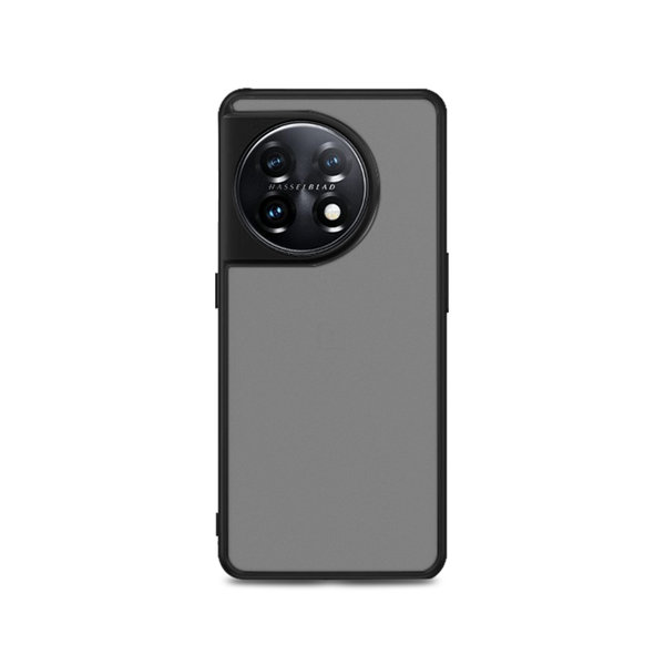 

Black Frosted Clear Case Cover For OnePlus 11